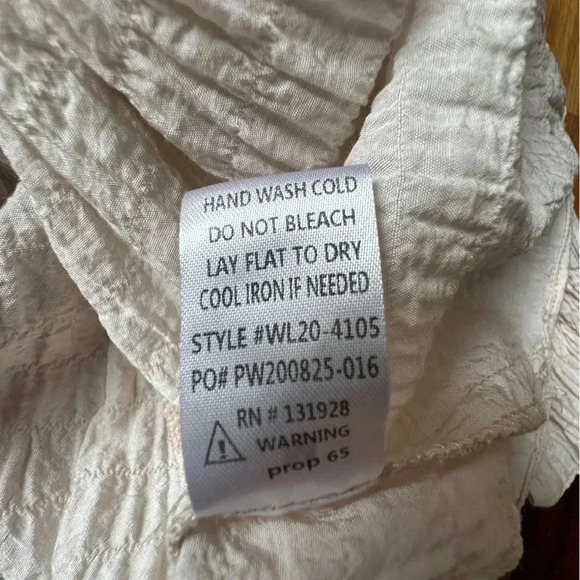 RUFFLED TIERED LONG SLEEVE PINK TOP | SIZE: MEDIUM - Picture 13 of 13